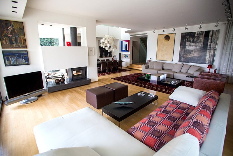 DOUBLE HOUSE IN PANORAMA