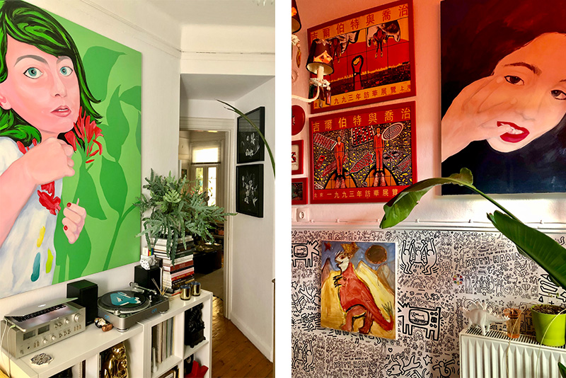 PAINTING STUDIO AT STERGIOPOULOU MANSION